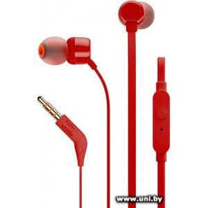 Купить JBL Tune 110 Red в Минске, доставка по Беларуси