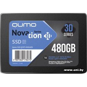 Купить QUMO 480G SATA3 SSD Q3DT-480GAEN OEM в Минске, доставка по Беларуси