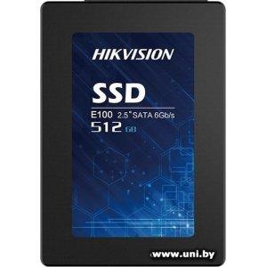 Купить HikVision 512G SATA3 SSD HS-SSD-E100/512G в Минске, доставка по Беларуси