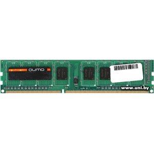 Купить DDR3 4Gb PC-12800 QUMO (QUM3U-4G1600C11) в Минске, доставка по Беларуси