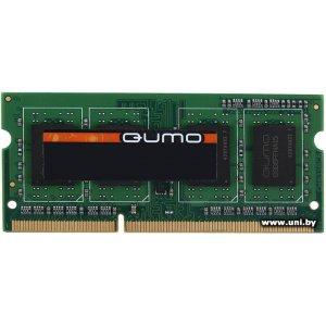 Купить SO-DIMM 4G DDR3-1600 QUMO QUM3S-4G1600C11 в Минске, доставка по Беларуси