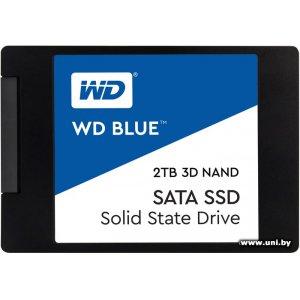 Купить WD 2Tb SATA3 SSD WDS200T2B0A в Минске, доставка по Беларуси