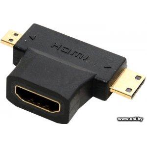 5bites [HH1805FM-T] HDMI F -> micro+miniHDMI M