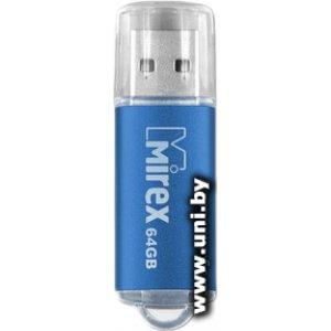 Mirex USB2.0 64Gb [13600-FMUAQU64] Unit aqua