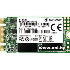 Купить Transcend 512Gb M.2 SATA3 SSD TS512GMTS430S в Минске, доставка по Беларуси