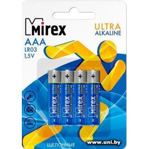 Купить Mirex [LR03-E4] Набор (AAAx4шт.) в Минске, доставка по Беларуси
