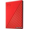 WD 2Tb 2.5` USB WDBYVG0020BRD-WESN Red