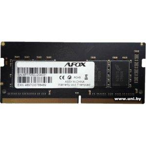 Купить SO-DIMM 8G DDR4-2666 AFox AFSD48FH1P в Минске, доставка по Беларуси