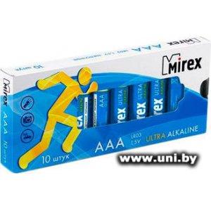 Купить Mirex [LR03-M10] Набор (AAAx10шт.) в Минске, доставка по Беларуси