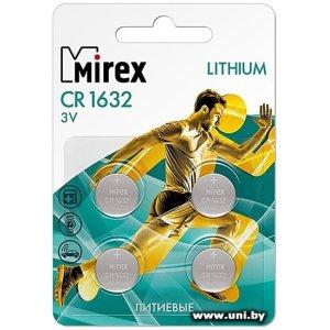 Mirex [CR1632-E4] Батарейка (CR1632x4шт.)