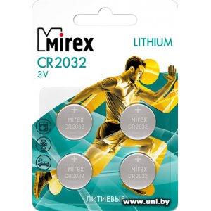 Mirex [CR2032-E4] Батарейка (CR2032x4шт.)