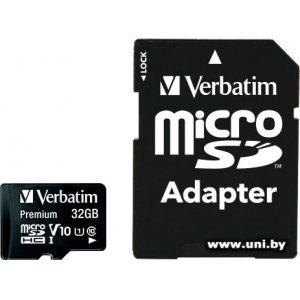 Купить Verbatim micro SDHC 32Gb [44083] в Минске, доставка по Беларуси
