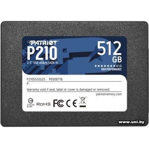 Купить Patriot 512Gb SATA3 SSD P210S512G25 в Минске, доставка по Беларуси
