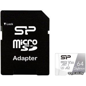 Silicon Power micro SDXC 64Gb GBSTXDA2V20SP]