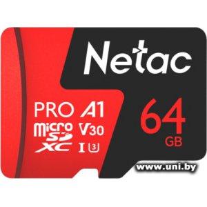 Netac micro SDXC 64Gb [NT02P500PRO-064G-R]