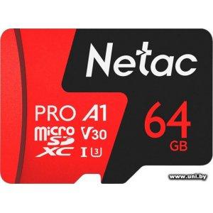 Netac micro SDXC 64Gb [NT02P500PRO-064G-S]
