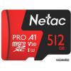 Netac micro SDXC 512Gb [NT02P500PRO-512G-R]