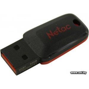 Купить Netac USB2.0 64Gb [NT03U197N-064G-20BK] в Минске, доставка по Беларуси