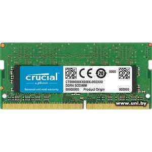 Купить SO-DIMM 4G DDR4-2666 Crucial (CT4G4SFS6266) в Минске, доставка по Беларуси