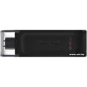 Купить Kingston USB-C 3.2 64Gb [DT70/64GB] в Минске, доставка по Беларуси