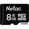 Netac micro SDHC 8Gb [NT02P500STN-008G-S]