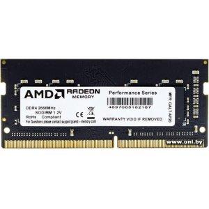 SO-DIMM 4G DDR4-2666 AMD (R744G2606S1S-U)