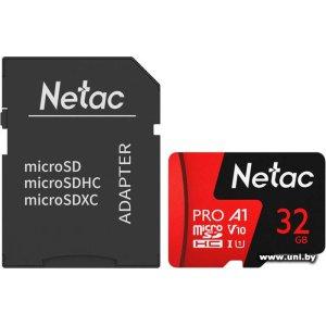 Netac micro SDHC 32Gb [NT02P500PRO-032G-R]