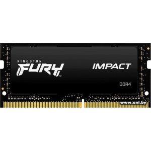 Купить SO-DIMM 16G DDR4-2933 FURY (KF429S17IB1/16) в Минске, доставка по Беларуси