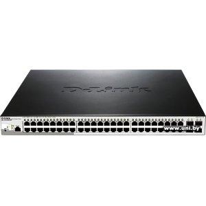 D-LINK DGS-1210-52MP/ME/B2A (48xGE (1-8 PoE+, 9-48 PoE)