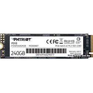 Patriot 240Gb M.2 PCI-E SSD P310P240GM28