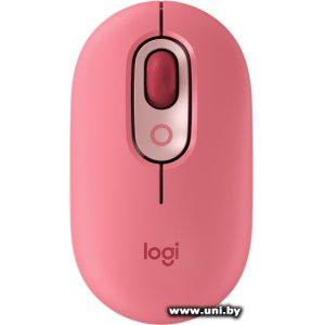 Купить Logitech Pop Mouse Heartbreaker Pink (910-006548) в Минске, доставка по Беларуси