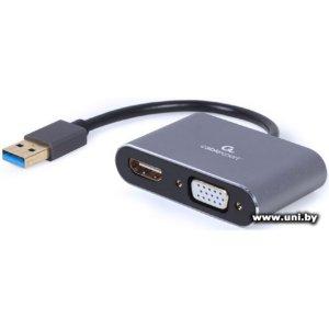 Купить GEMBIRD [A-USB3-HDMIVGA-01] USB 3.0 ->HDMI/VGA в Минске, доставка по Беларуси