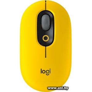 Купить Logitech Pop Mouse Blast Yellow (910-006546) BT в Минске, доставка по Беларуси