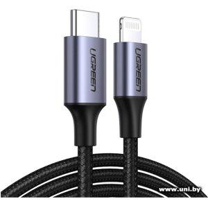 Купить UGREEN US304 (60759) Lightning Black 1m в Минске, доставка по Беларуси