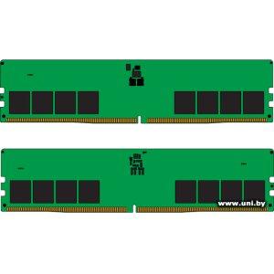 Купить DDR5 64G PC-41600 Kingston (KVR52U42BD8K2-64) в Минске, доставка по Беларуси