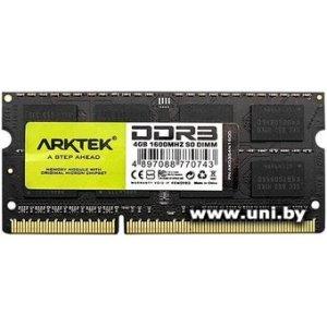 SO-DIMM 4G DDR3-1600 ARKTEK (AKD3S4N1600)