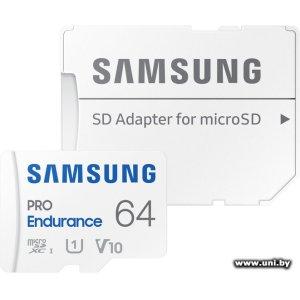 Купить Samsung micro SDXC 64Gb PRO Endurance+ [MB-MJ64KA] в Минске, доставка по Беларуси