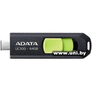 ADATA USB3.x 64Gb [ACHO-UC300-64G-RBK/GN]