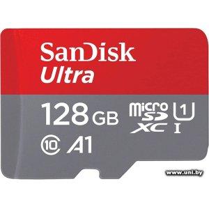 Купить SanDisk micro SDXC 128Gb [SDSQUAB-128G-GN6MN] в Минске, доставка по Беларуси