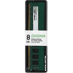 DDR4 8G PC-25600 Digma (DGMAD43200008D)