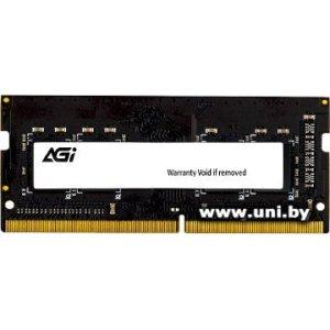 Купить SO-DIMM 16G DDR4-2666 AGI (AGI266616SD138) в Минске, доставка по Беларуси