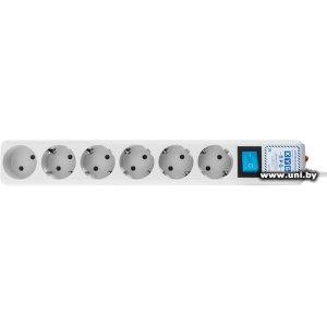 Фильтр сетевой Power Cube SPL(5+1)-16B-P-3M 3m White 6 роз