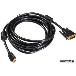 Купить Buro HDMI-DVI-D (HDMI-19M-DVI-D-5M) 5m в Минске, доставка по Беларуси
