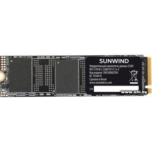 Купить SunWind 2Tb M.2 PCI-E SSD SWSSD002TN3 в Минске, доставка по Беларуси