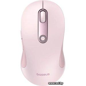 Купить Baseus F02 Ergonomic Wireless Mouse Pink B01055505411-01 в Минске, доставка по Беларуси