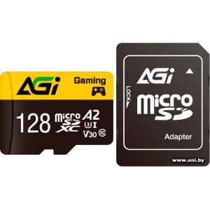 Купить AGI micro SDXC 128Gb [AGI128GGSTF138] в Минске, доставка по Беларуси