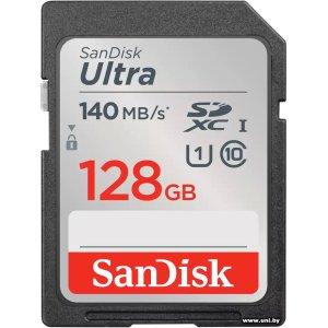 Купить SanDisk SDXC 128Gb [SDSDUNB-128G-GN6IN] в Минске, доставка по Беларуси