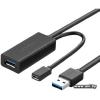 UGREEN US175 (20827) USB3.2->MicroUSB Black 10m