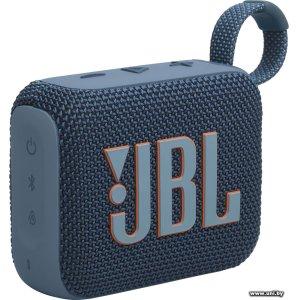 Купить JBL Go 4 Blue (JBLGO4BLU) в Минске, доставка по Беларуси