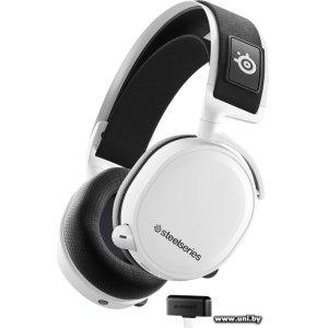 Купить SteelSeries Arctis 7+ Wireless White (61461) в Минске, доставка по Беларуси